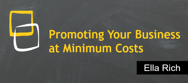 Guest Post: Promoting Your Business at Minimum Costs