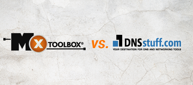 MxToolbox vs DNSstuff