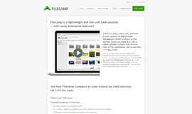 Filecamp Digital Asset Management App
