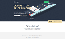Prisync Competitive Intelligence App