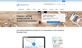 calvaDrive Cloud Storage App