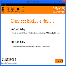 Office 365 Backup Backup and Restore App
