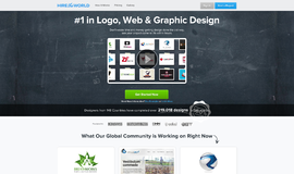 Hire The World Graphic Design App