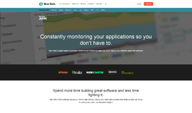 New Relic APM Web Monitoring App