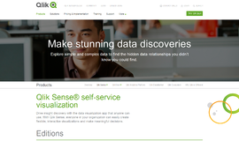 Qlik Sense Data Visualization App